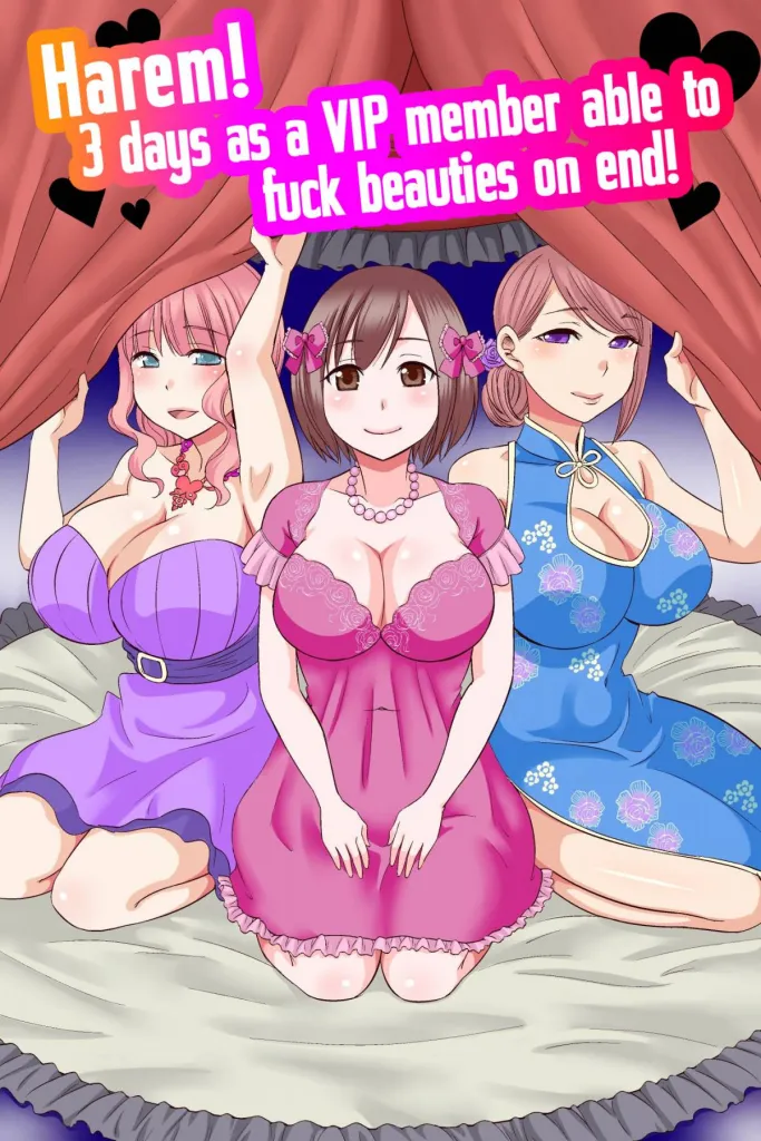 Harem! 3-kakan Bijo-tachi to Yari Makureru VIP Kaiin ni Natta