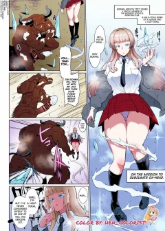 Yukimusume Taima JK & Shinyuu Ryoujoku Manga - Colorized