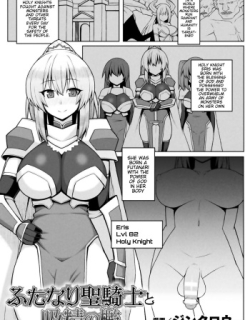 Futanari Holy Knight and the Cage of Sperm-Draining