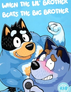 When the lil' brother beats the big brother