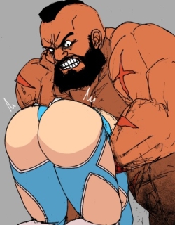 Zangief VS. Rainbow Mika