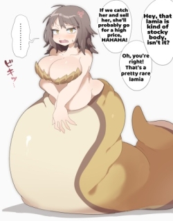 Chubby Lamia VORE