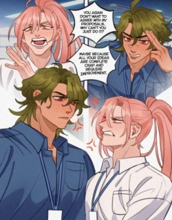 Office au Matchablossom comic