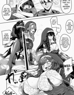 Nuns Defeated By Bandits - Skeb Request