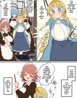 Futanari Oujo-sama no Seiyoku Hassan Maid Harem Sex
