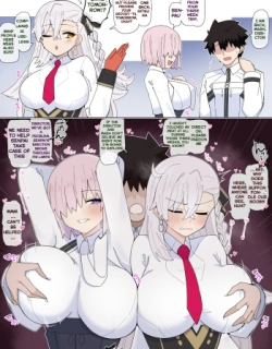 Mashu to Shochou no Gouhoubi Ecchi❤︎ / Mash and Director's Naughty Reward